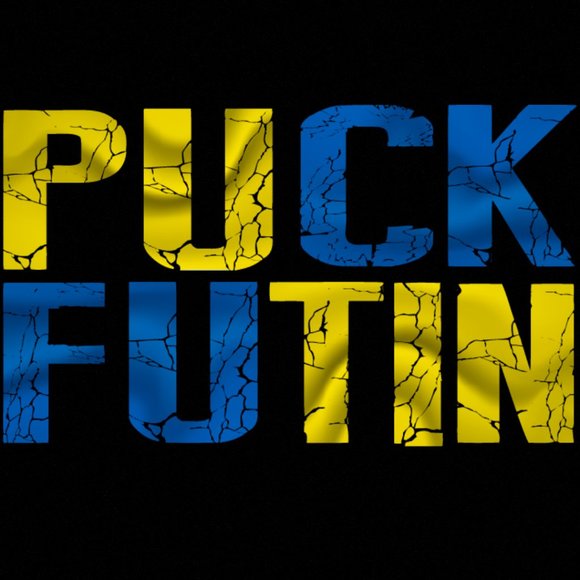 'Ukraine F Putin' T-shirt Black Support Ukraine Stand with Ukraine FREE SHIPPING - Picture 3 of 3